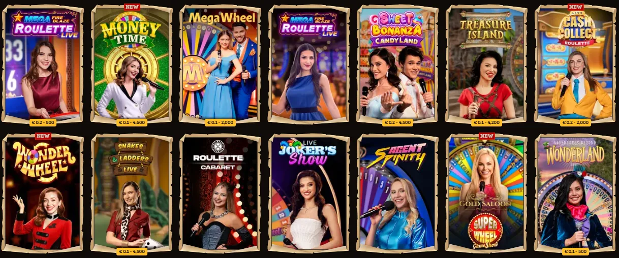 lolajack casino live game shows